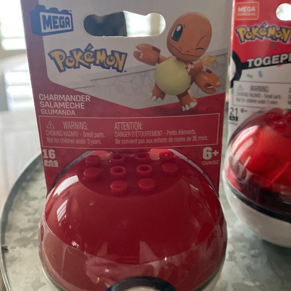 NEW Mega Construx Pokemon Charmander, Togepi, & Magikarp, Construction Sets